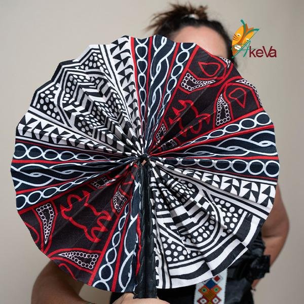 Éventail Pliable Ethnique