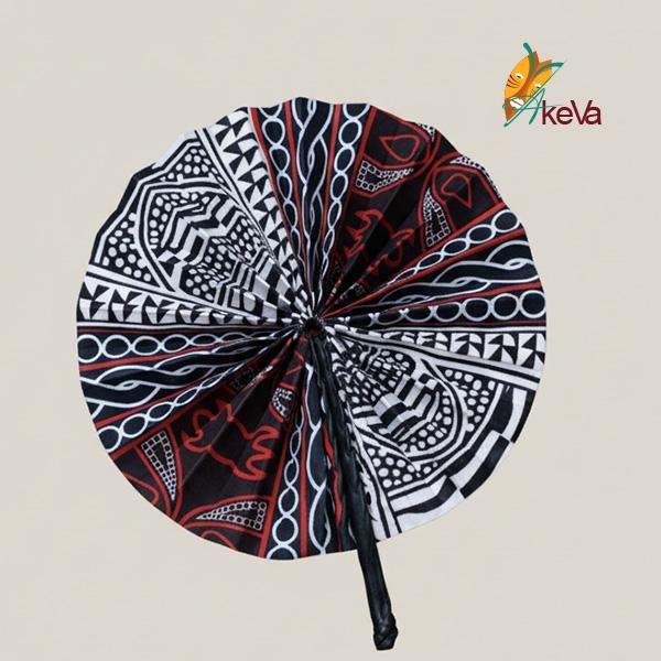 Éventail Pliable Ethnique